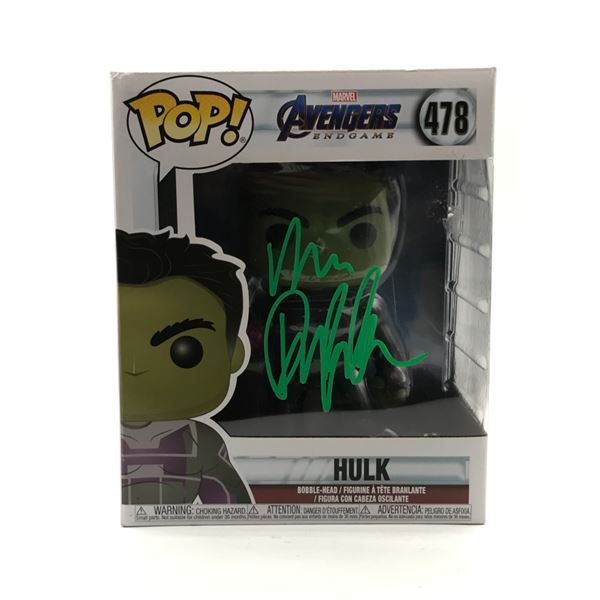 MARK RUFALLO SIGNED HULK FUNKO POP - HOLLYWOOD COA