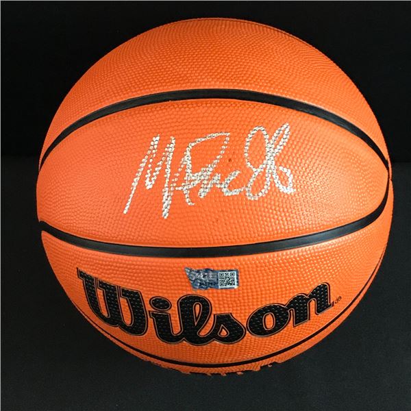 MAGIC JOHNSON SIGNED BASKETBALL - ACE COA