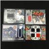 Image 1 : LOT OF 4 PATCH HOCKEY TRADING CARDS