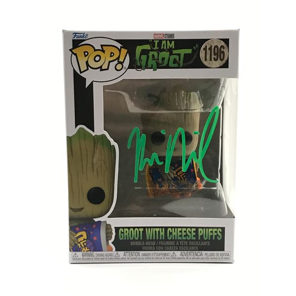 VIN DIESEL SIGNED GROOT FUNKO POP - HOLLYWOOD COA