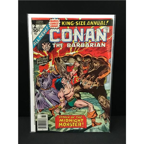 CONAN THE BARBARIAN KING SIZED ANNUAL #2 - MARVEL COMICS
