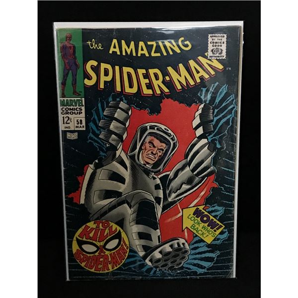 THE AMAZING SPIDERMAN #58 - MARVEL COMICS