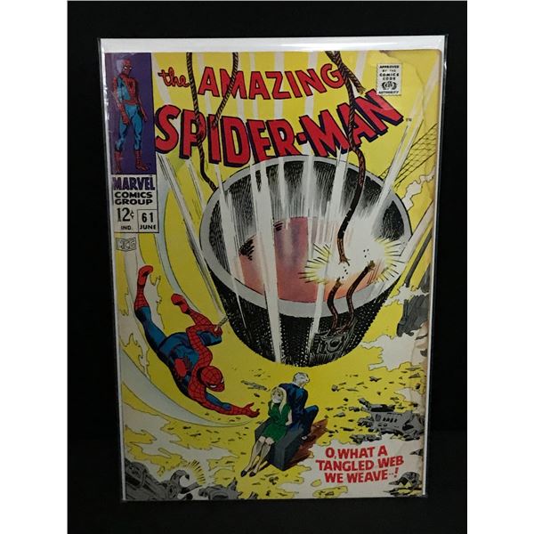 THE AMAZING SPIDERMAN #61 - MARVEL COMICS