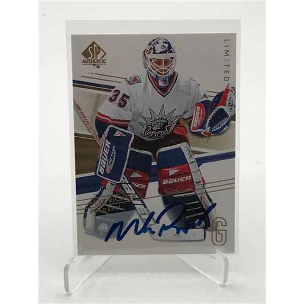 2014-14 UPPER DECK SPA HOCKEY MIKE RITCHER SIGNED TRADING CARD