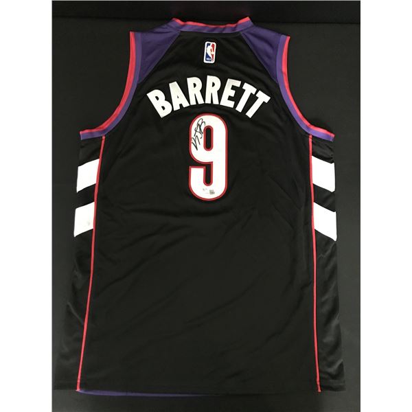 R.J BARRETT SIGNED TORONTO RAPTORS CUSTOM BASKETBALL JERSEY - ACE COA