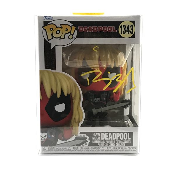 RYAN REYNOLDS SIGNED DEADPOOL FUNKO POP - KB COA