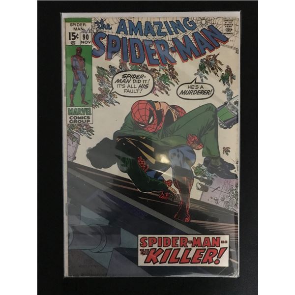 MARVEL COMICS THE AMAZING SPIDER-MAN NO.90