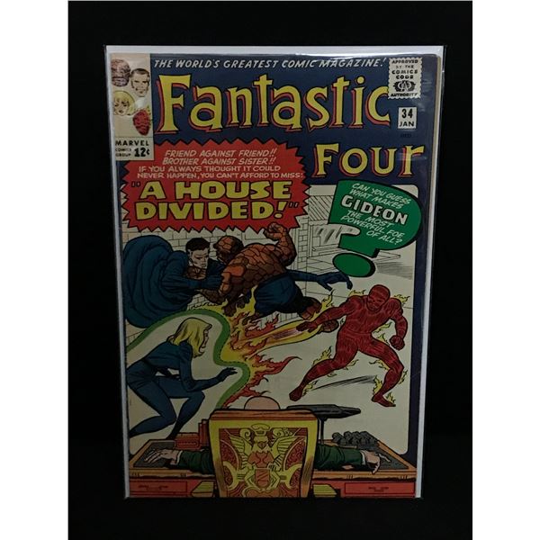 THE FANTASTIC FOUR #34 - MARVEL COMICS