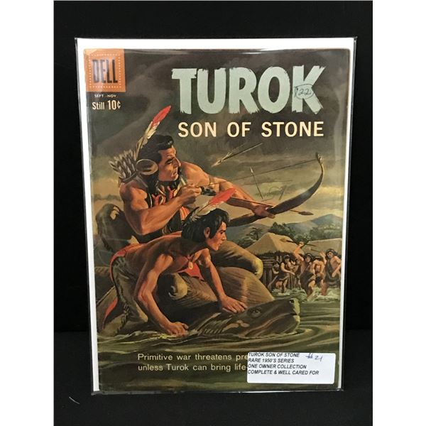 TUROK #21 (1950'S) - DELL COMICS
