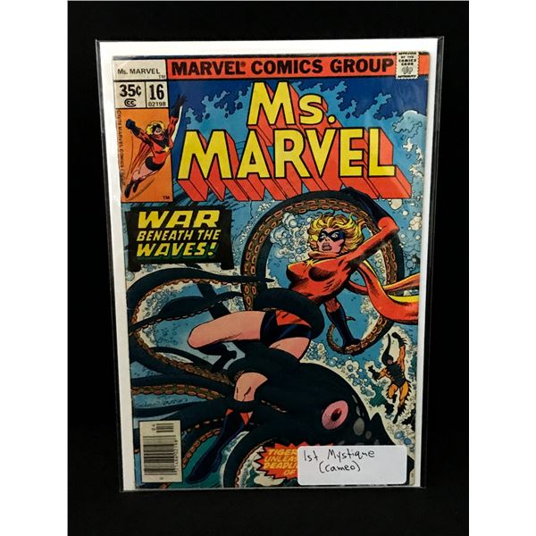 MS. MARVEL #6 1ST MYSTIQUE (CAMEO) - MARVEL COMICS