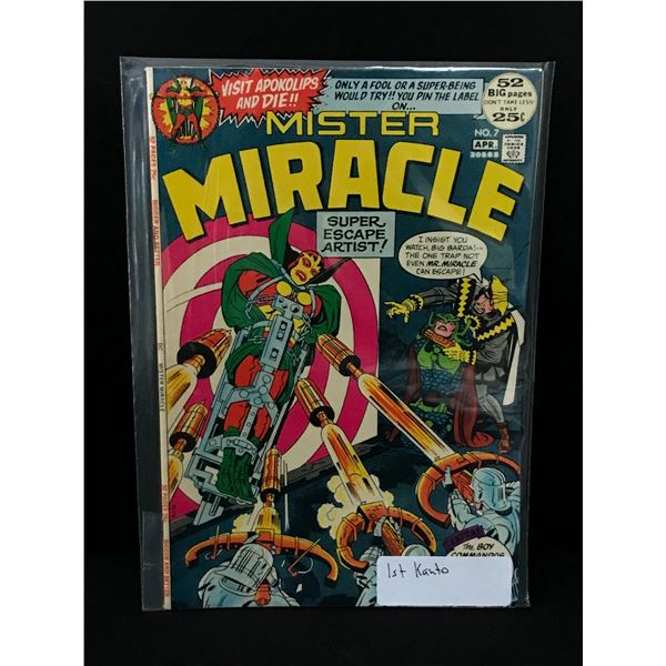 MISTER MIRACLE #7 1ST KANTO - DC COMICS