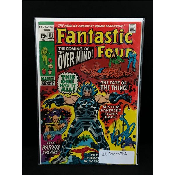 THE FANTASTIC FOUR #113 1ST OVER-MIND - MARVEL COMICS