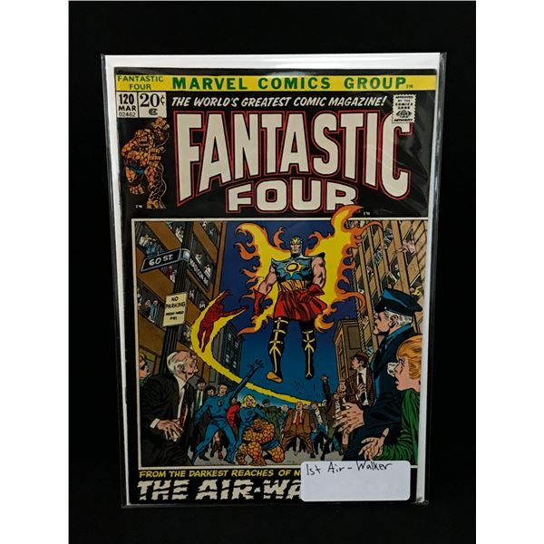 THE FANTASTIC FOUR #120 1ST AIR-WALKER - MARVEL COMICS