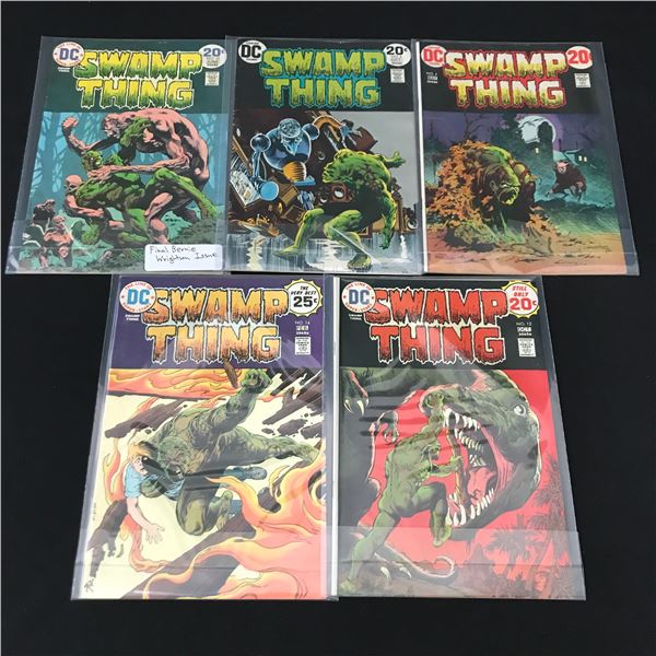 LOT OF 5 SWAMPT THING COMICS - D COMICS