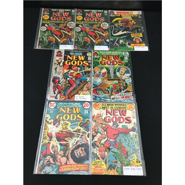 LOT OF 7 NEW GODS COMICS - DC COMICS