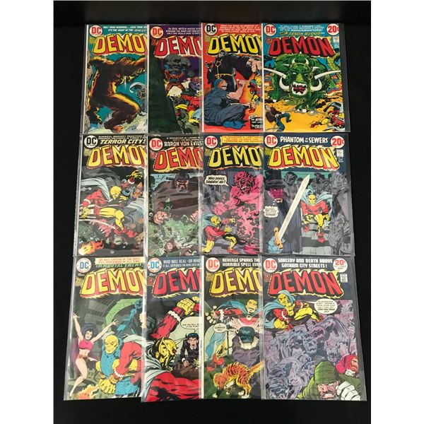 LOT OF 12 DEMON COMICS - DC COMICS