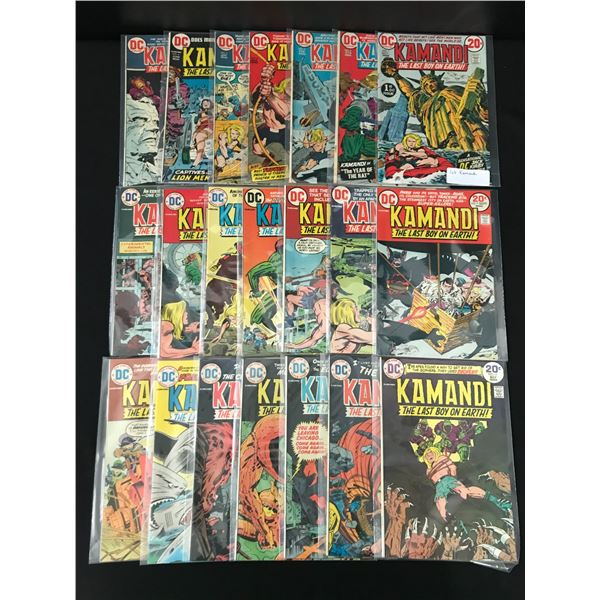 LOT OF 21 KAMANDI COMICS - DC COMICS