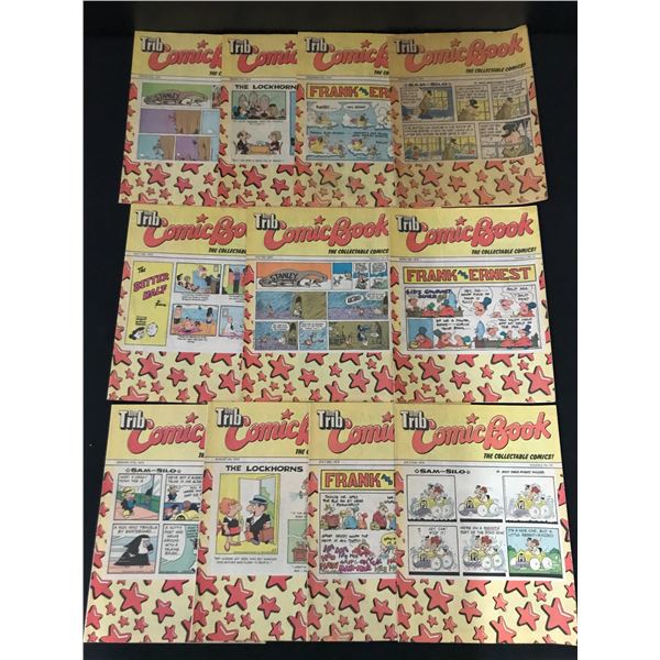 LOT OF 12 THE TRIB COMIC BOOKS