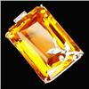 191.38ct Sterling Pendant Golden Yellow Citrine (JEW-1836)