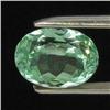 8ct Natural Deep Patroke Green Kunzite Oval VVS Appraisal Estimate $2000 (GEM-18555)