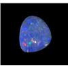 3.23ct Australian Black Opal Doublet Full Fire (GEM-22384A)