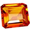  322.95ct Imperial Octagon Honey Red Orange Citrine   (GEM-23702)