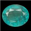 1.93ct Oval Cut Blue Green Apatite Africa Neon Copper Bearing (GEM-23986)