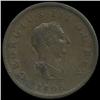 1806 British George III Halfpenny VF (COI-7192)