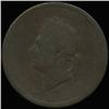 1826 British George IV Penny Circulated (COI-7202)