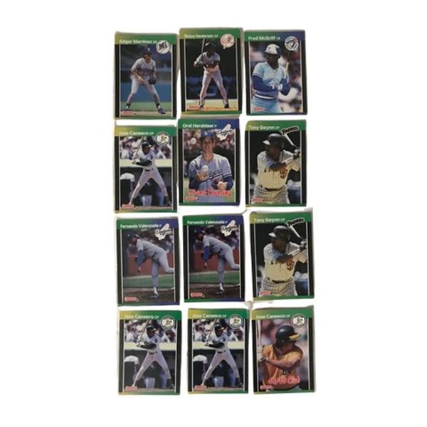 Late 80s Donruss  Baseball cards Collection