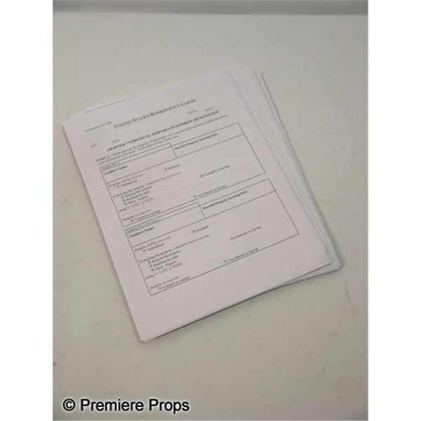 Warrior Joe Zito (Kevin Dunn) Bankruptcy Action Movie Props