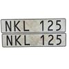 Image 1 : Underworld: Awakening Van License Plates Movie Props