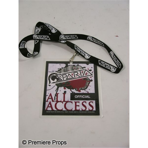 Warrior Sparta All Access Pass Movie Props