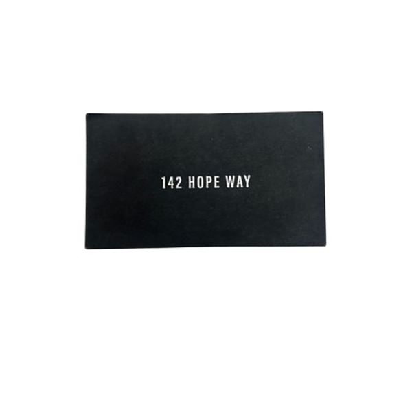 Good Luck, Have Fun, Don't Die Cloning Site Business Card Movie Props