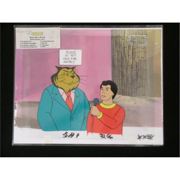 Shazam! Color Animation Cel
