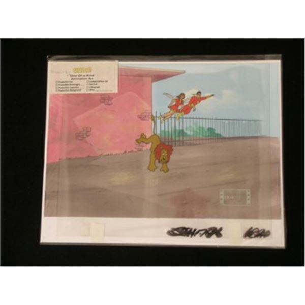 Shazam! Color Animation Cel