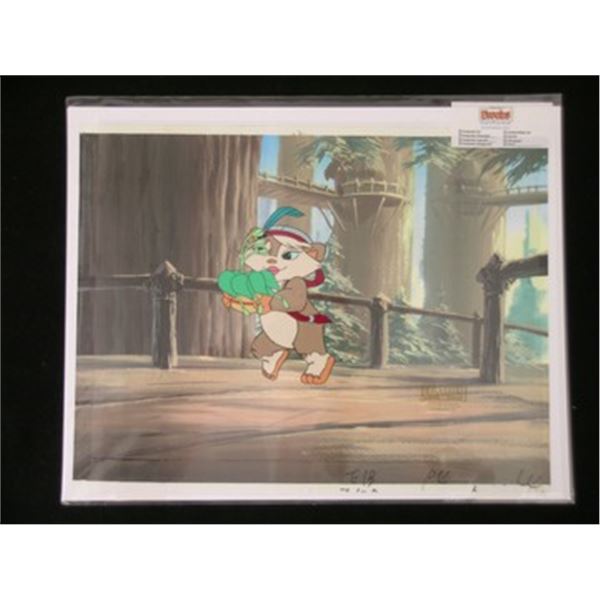 Star Wars: Ewoks Animation Cel & Character Sketch
