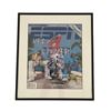 Image 1 : Clipper players 11/11/2002 ESPN magazine cover framed