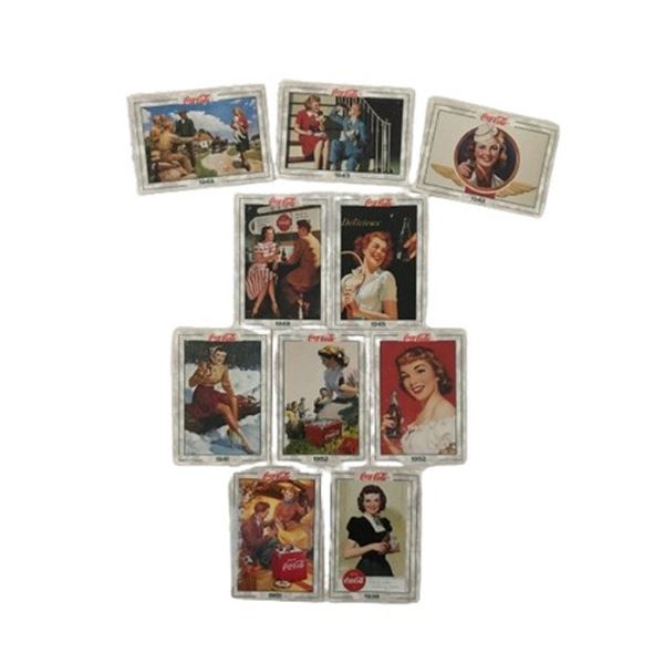 Vintage Coca Cola Trading Cards