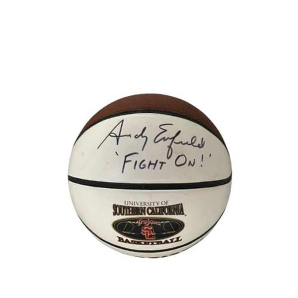 Andy Enfield autographed USC Trojans Basketball