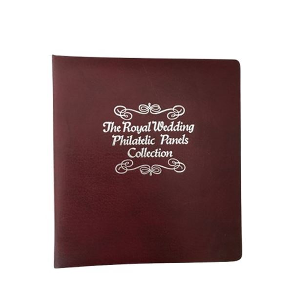 The Royal Wedding philatelic panels book