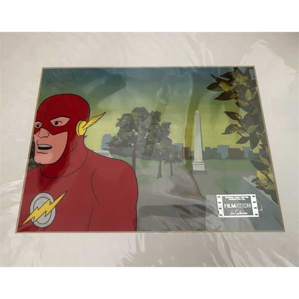 Flash Animation Cel and Sketch