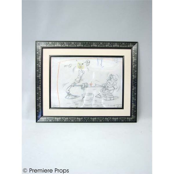 Beauty and the Beast Production Drawing