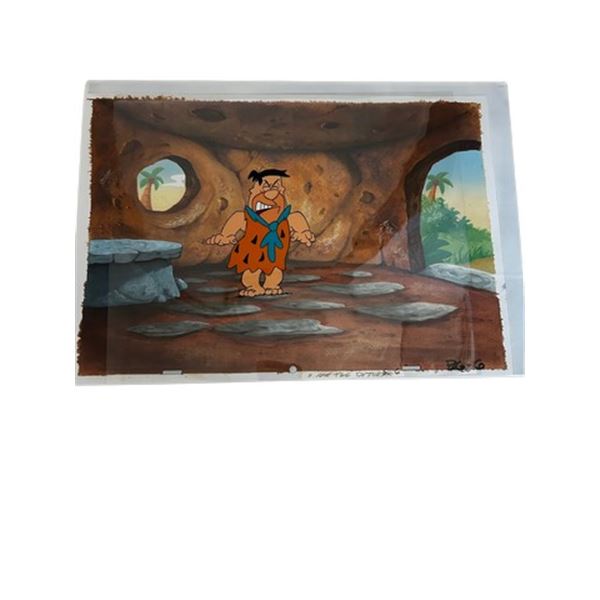 Hanna-Barbera Production Animation Cel: Fred Flintstone