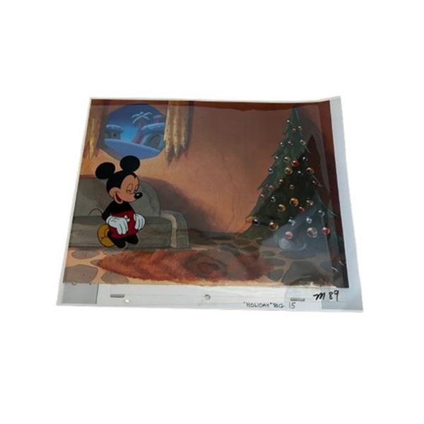 Walt Disney Production Animation Cel: Mickey Mouse