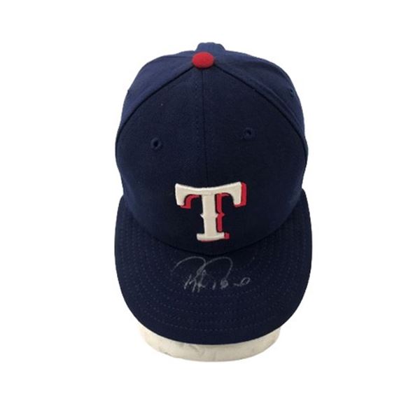 Rick Reed Signed Texas Rangers baseball cap
