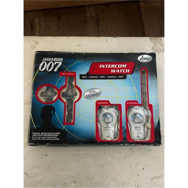 James Bond 007 Intercom Watch Spy Set