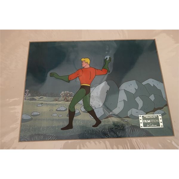 Aquaman Animation Cel & Sketch