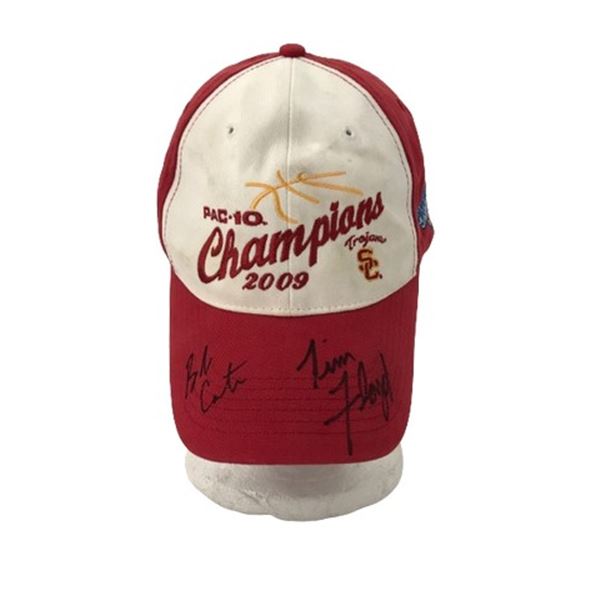 Tim Floyd Signed USC Pac 10 Champions Hat