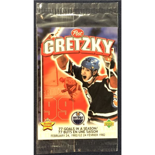 1999 UPPER DECK POST CEREAL WAYNE GRETZKY CELLO PACK